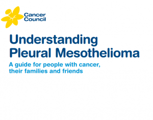 Understanding Pleural Mesothelioma Booklet